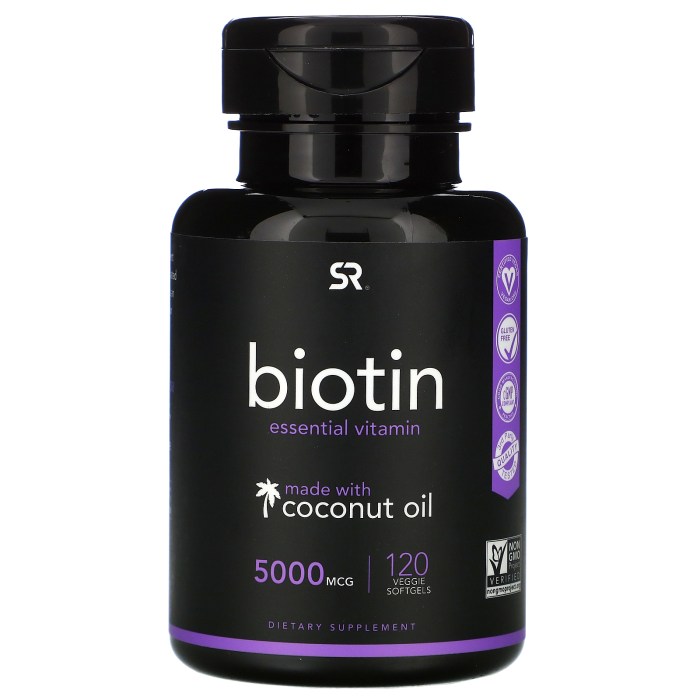 Biotin for hair growth