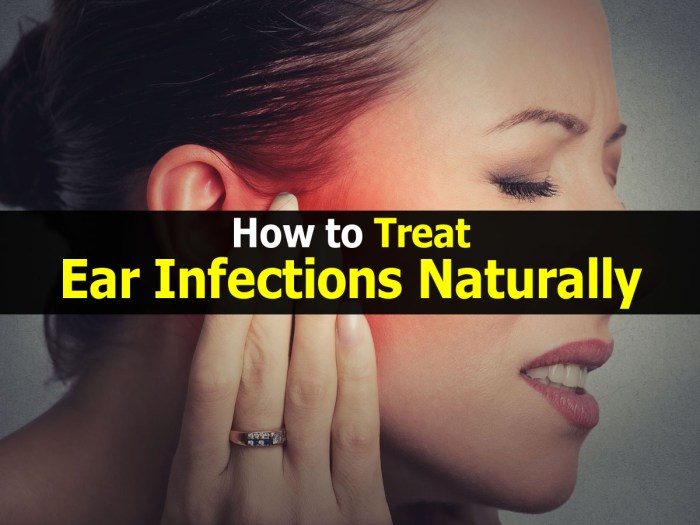 Treating ear infections in adults