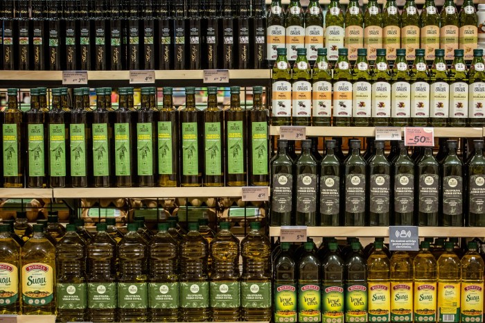Olive oil and lemon juice