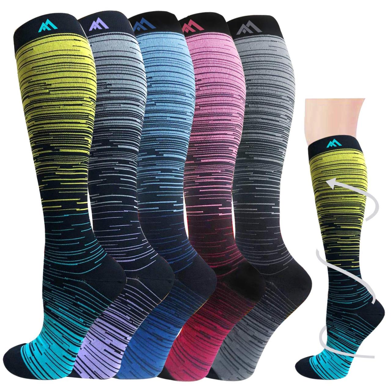Compression socks for flying
