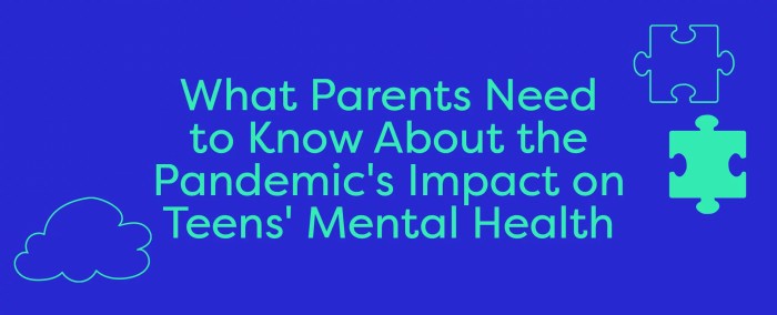 Pandemic teen mental health study