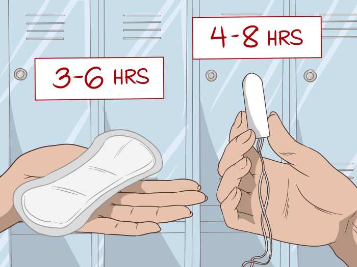 Stay clean during your period