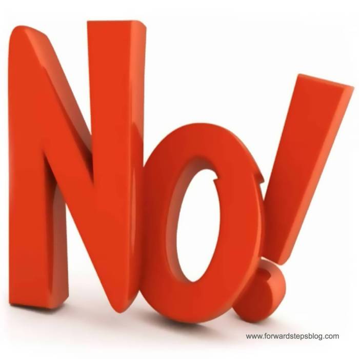 Power Of No For A Better Year Ahead - Forward Steps Are hot flashes a sign of pregnancy