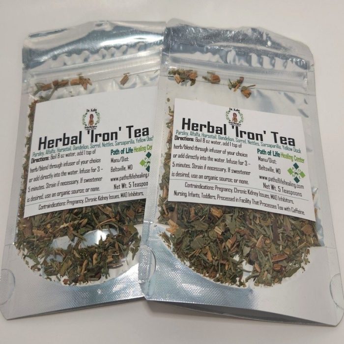 Can herbal tea interfere with iron absorption