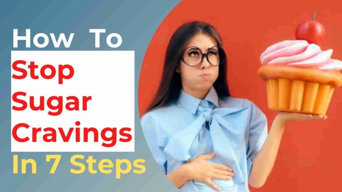 Ways to stop sugar cravings