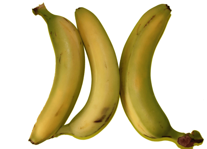 Download Fresh Yellow Bananas Isolated | Wallpapers.com Are bananas good for you