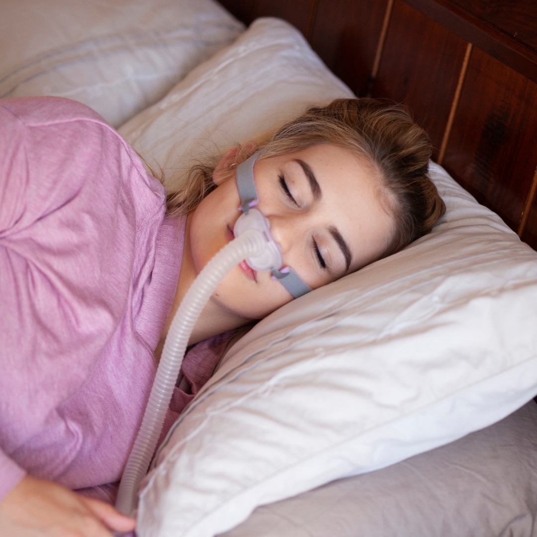 Spending the first night using cpap