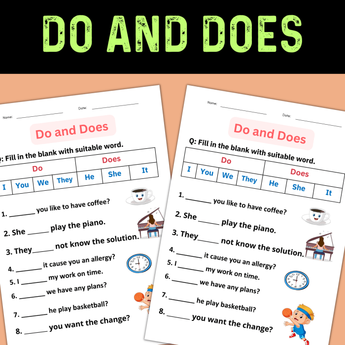 การใช้ Do-does worksheet | English lessons for kids, English activities ... Does creatine cause bloating