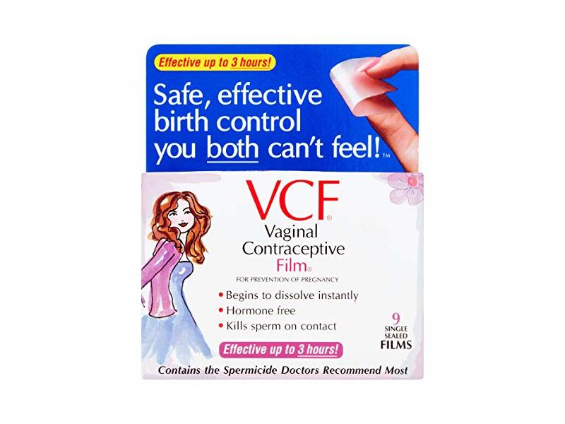 Vcf vaginal contraceptive film