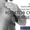 Surgery Not Needed for Rotator Cuff Tears Alternatives Explored