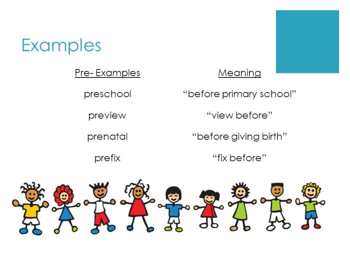 Prefix Pre Pre existing condition exclusion period