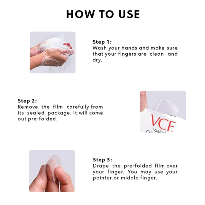 Vcf vaginal contraceptive film
