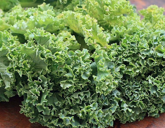 Raw or cooked kale